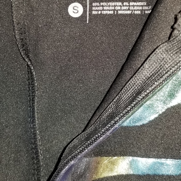 Tipsyelves Iridescent Skeleton Bodysuit Costume size small - Picture 3 of 5